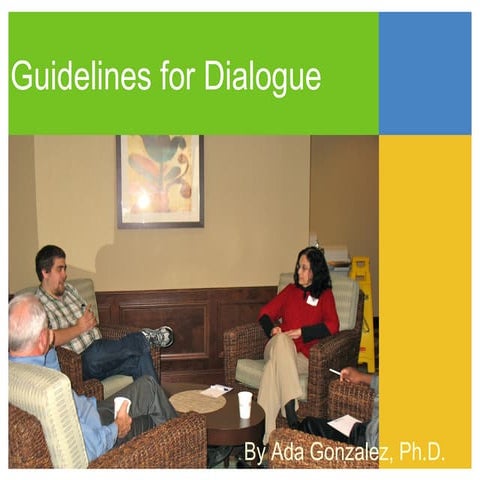 Dialogue guidelines