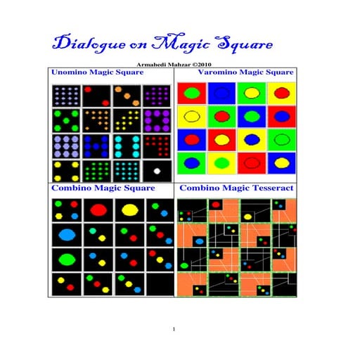 Dialogue on magic square | PDF