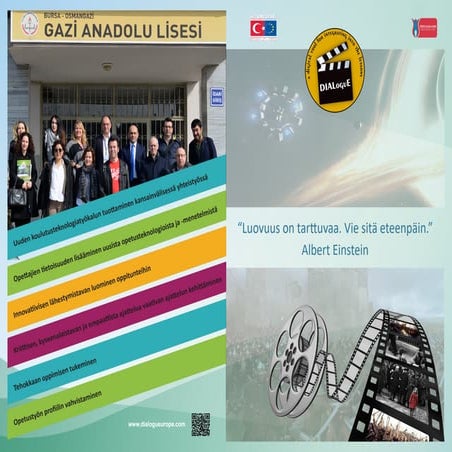 Dialogue project brochure Finnish