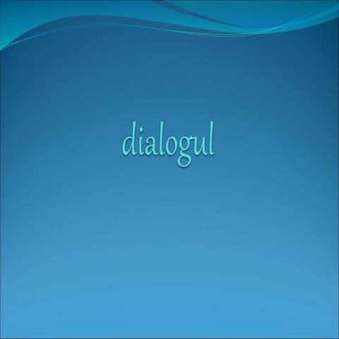 dialogul.ppt