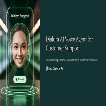Dialora AI Voice Agent for Customer Support