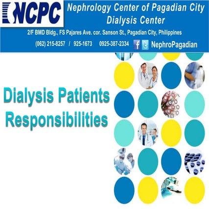 Dialysis patients’ responsibilities