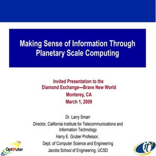 Making Sense of Information Through...