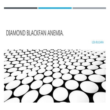 Diamond blackfan a nemia final