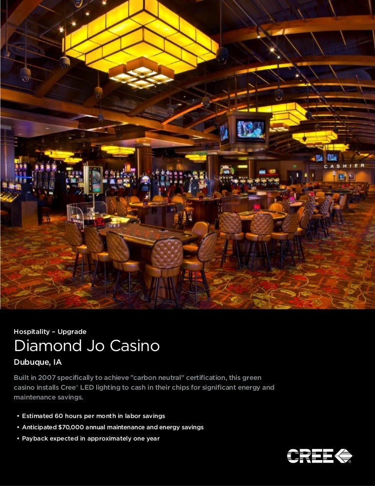 Crescent Electric retrofits Diamond Jo Casino