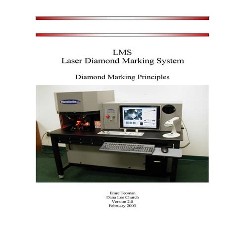 Laser marking system | PPTX