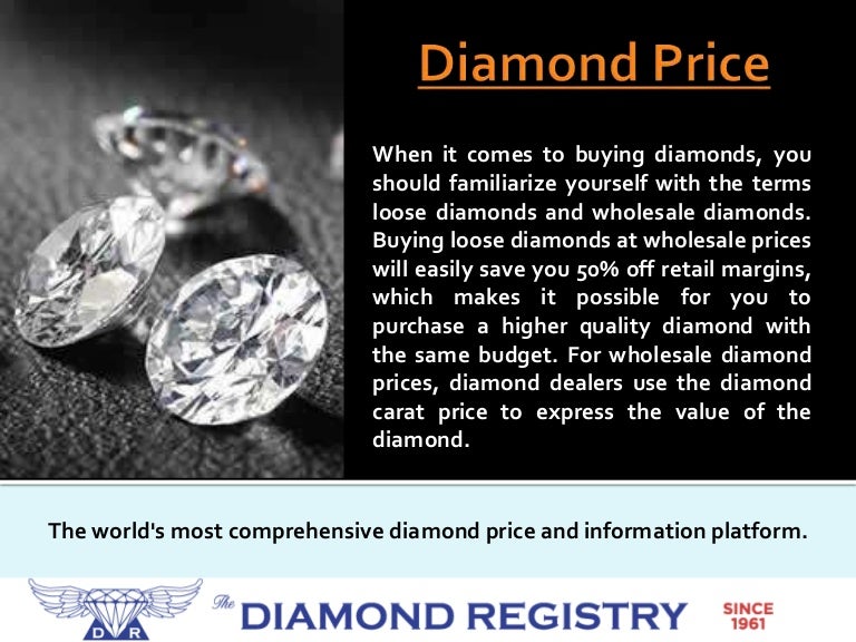 Wholesale Diamond Price Chart