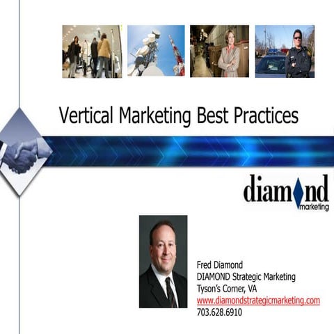 Diamond Vertical Marketing Presentation For Microsoft Dynamics Partners, 061912