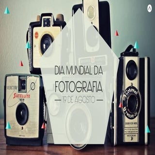 Dia mundial da fotografia