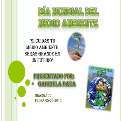 5 junio dia mundial del medio ambiente | PPTX