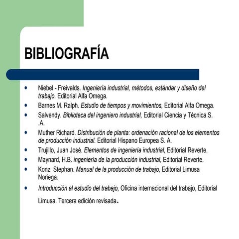 INGENIERIA DE METODOS