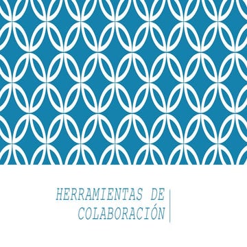 Herraientas de colaboracion 