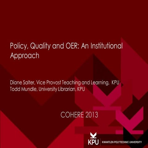 Diane Salter and Todd Mundle presentation