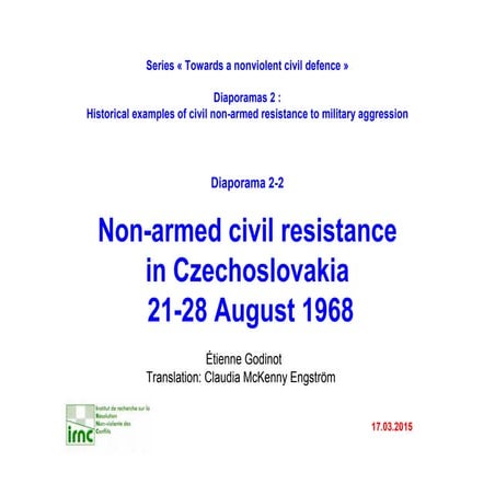 Civil Resistance and Violent Flanks | PPTX