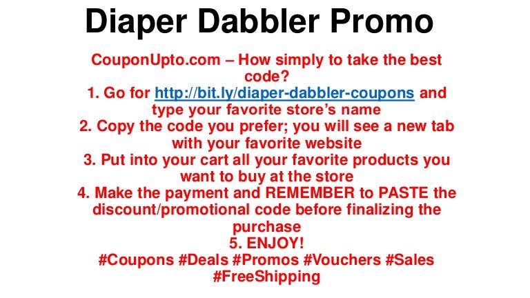 promo diaper