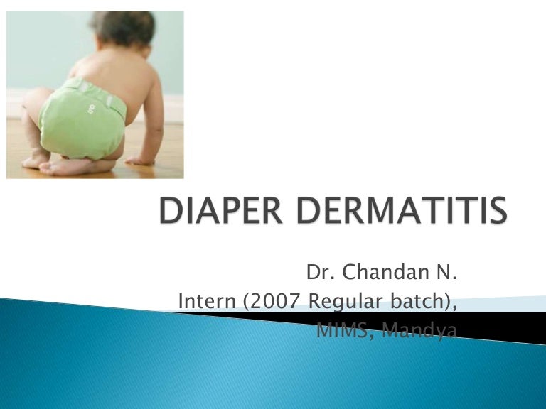 Diaper dermatitis