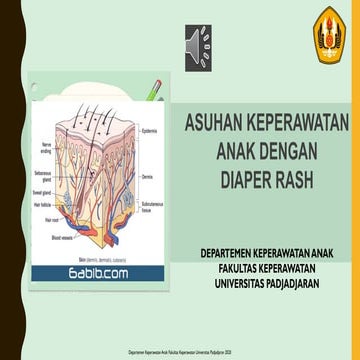 Diaper Rash PADA ANAK DAN ASUHAN KEPERAWATANNYA ppsx | PPSX