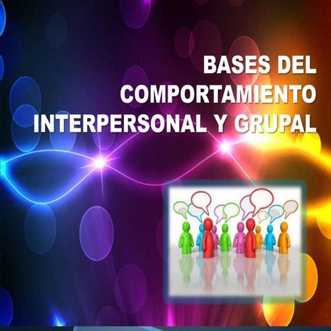 Pedro Espino Vargas y las bases del comportamiento interpersonal y ...