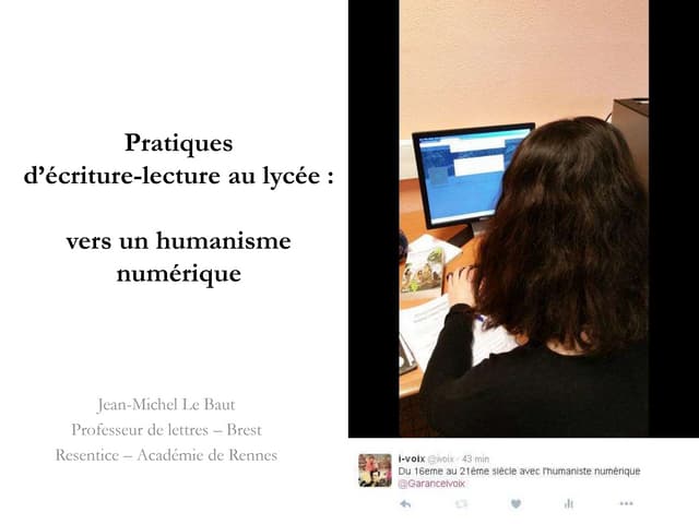 Pratiques d’écriture-lecture numéri...