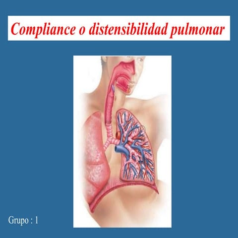 COMPLIANCE PULMONAR