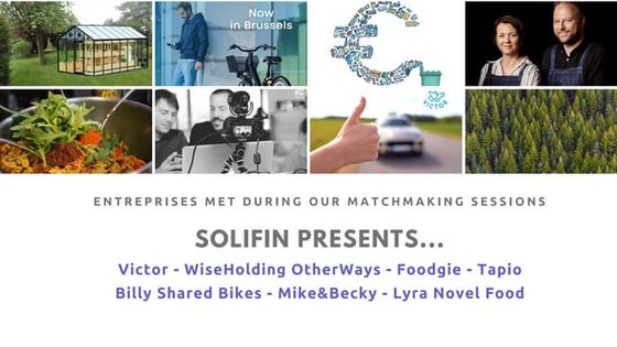 Solifin Matchmaking session - october 2019 | PPT