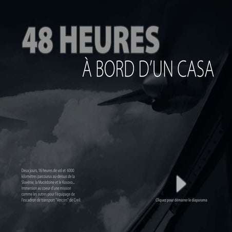 48 heures à bord d'un CASA