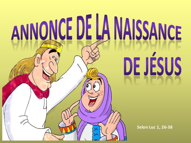 Lannonciation Et La Naissance De Jésus