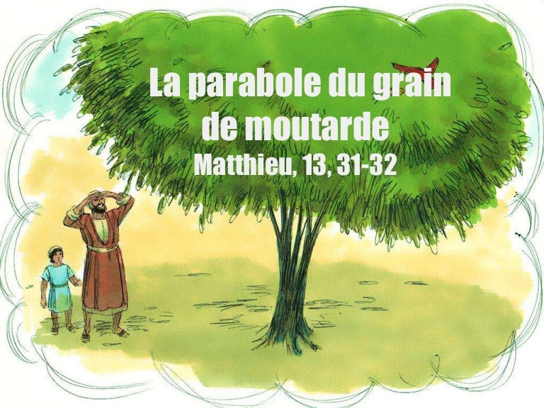 Diaporama de la parabole du grain de moutarde