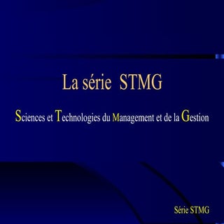 Diaporama stmg eleve_2013