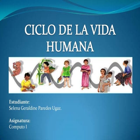 Diapos, ciclo de la vida.