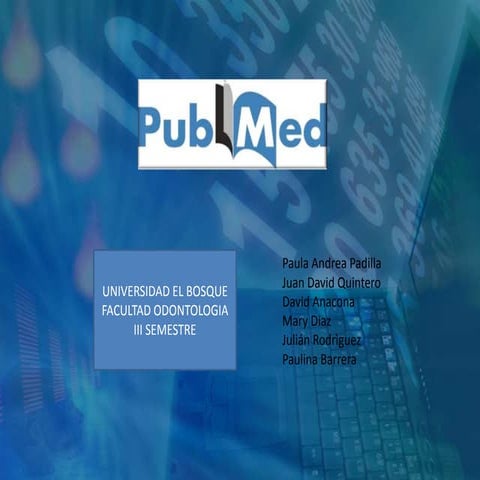 Introducción a pubmed | PPTX