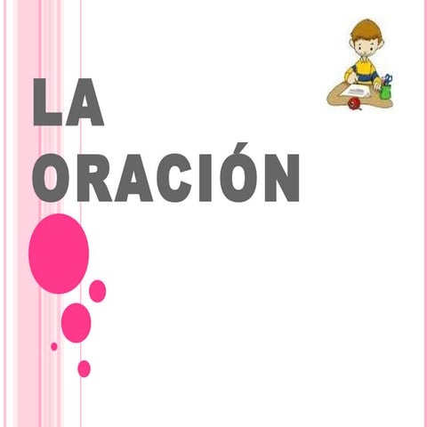 la oracion y sus partes