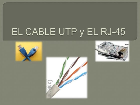 Cable utp. powerpoint | PPT