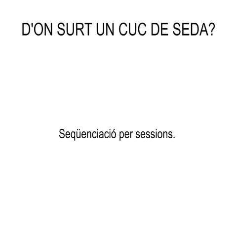 Diapositiva cucs de seeda