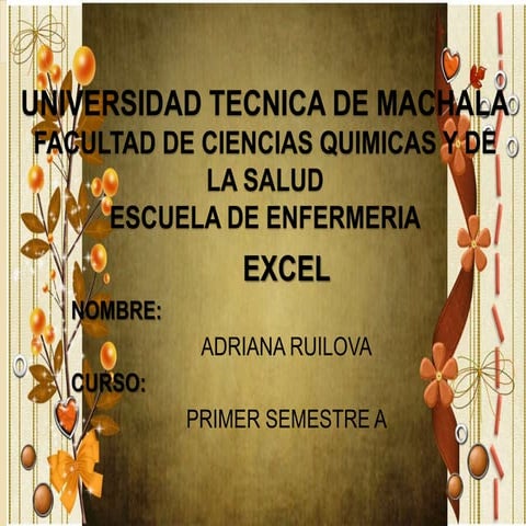 Diapositiva de funciones en excel