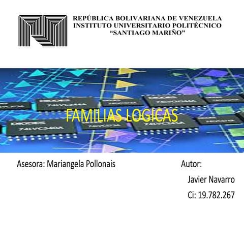 Diapositiva familias logicas