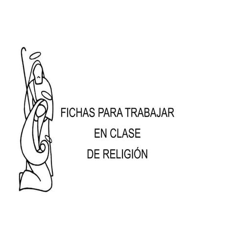 Diapositiva ficha de religion