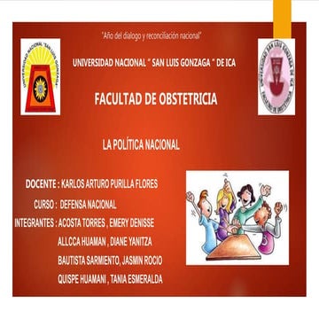 Poder nacional y Potencial nacional | PPTX