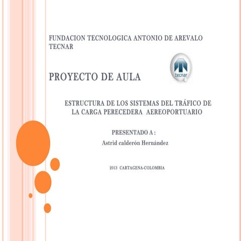 Diapositiva proyecto de aula | PPT