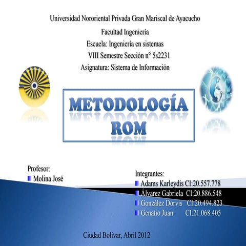 Metodologia ROM
