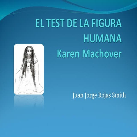 Test de la Figura Humana - MANUAL E INTERPRETACIÓN