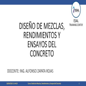 DIAPOSITIVAS-CURSO DISÑEO DE MEZCLA Y RENDIMIENTO DEL CONCRETO.pdf