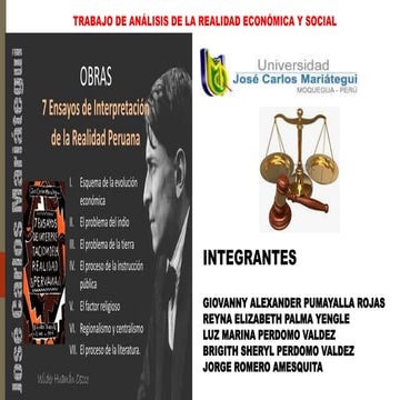 Diapositivas de-analisis-de-la-realidad-los-7-ensayos-.alexander