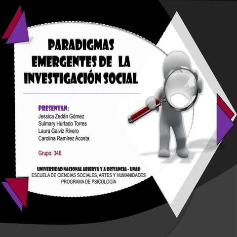 Diapositivas  paradigmas emergentes