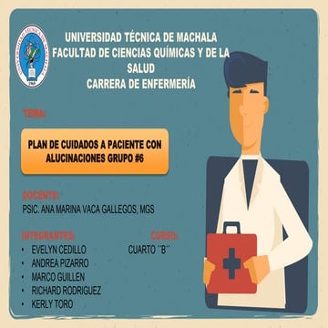 PLAN DE CUIDADO A PACIENTES CON ALUCIONACIONES