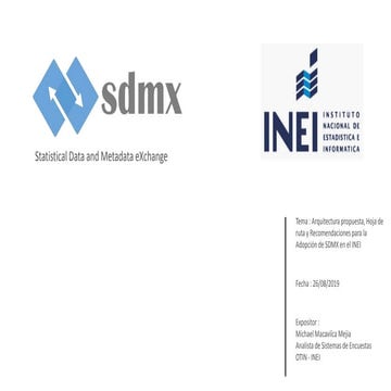 SDMX - Nueva Presentación | PPTX