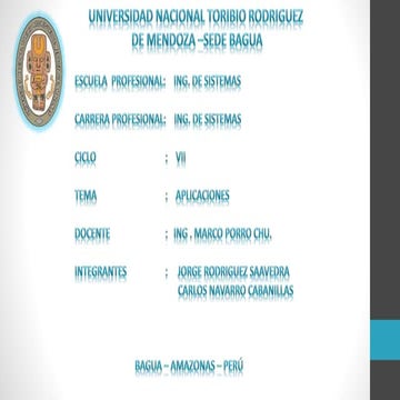 Diapositivas aplicaciones moviles