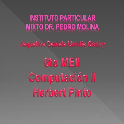 Diapositivas compu