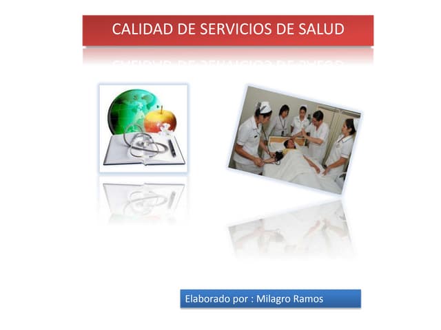 Calidad de Servicios de Salud