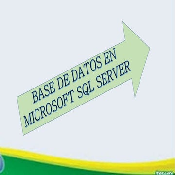 Diapositivas de base de datos